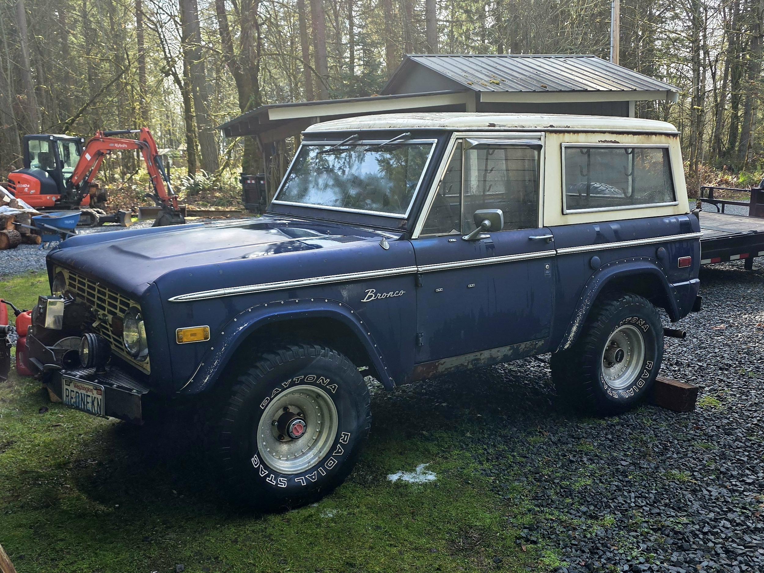 1975 Ford Bronco + Trailer - 2