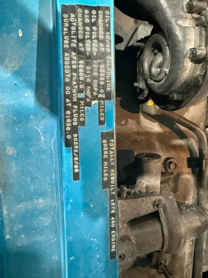 Restored 1975 Ford F-100