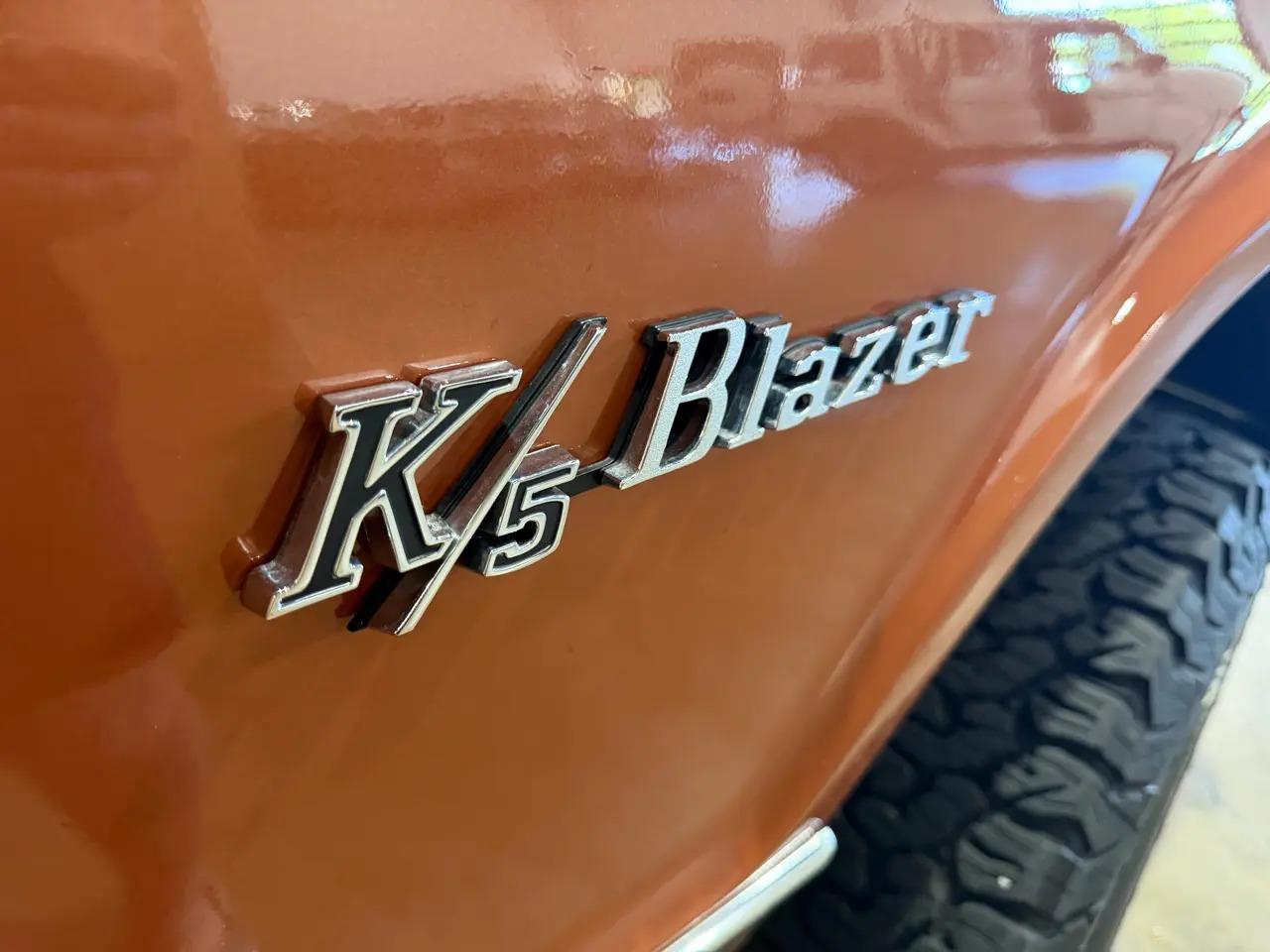 Restored 1972 Chevrolet K5 Blazer