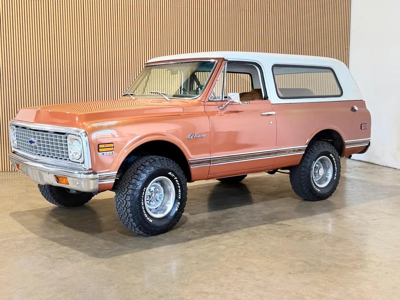 Restored 1972 Chevrolet K5 Blazer