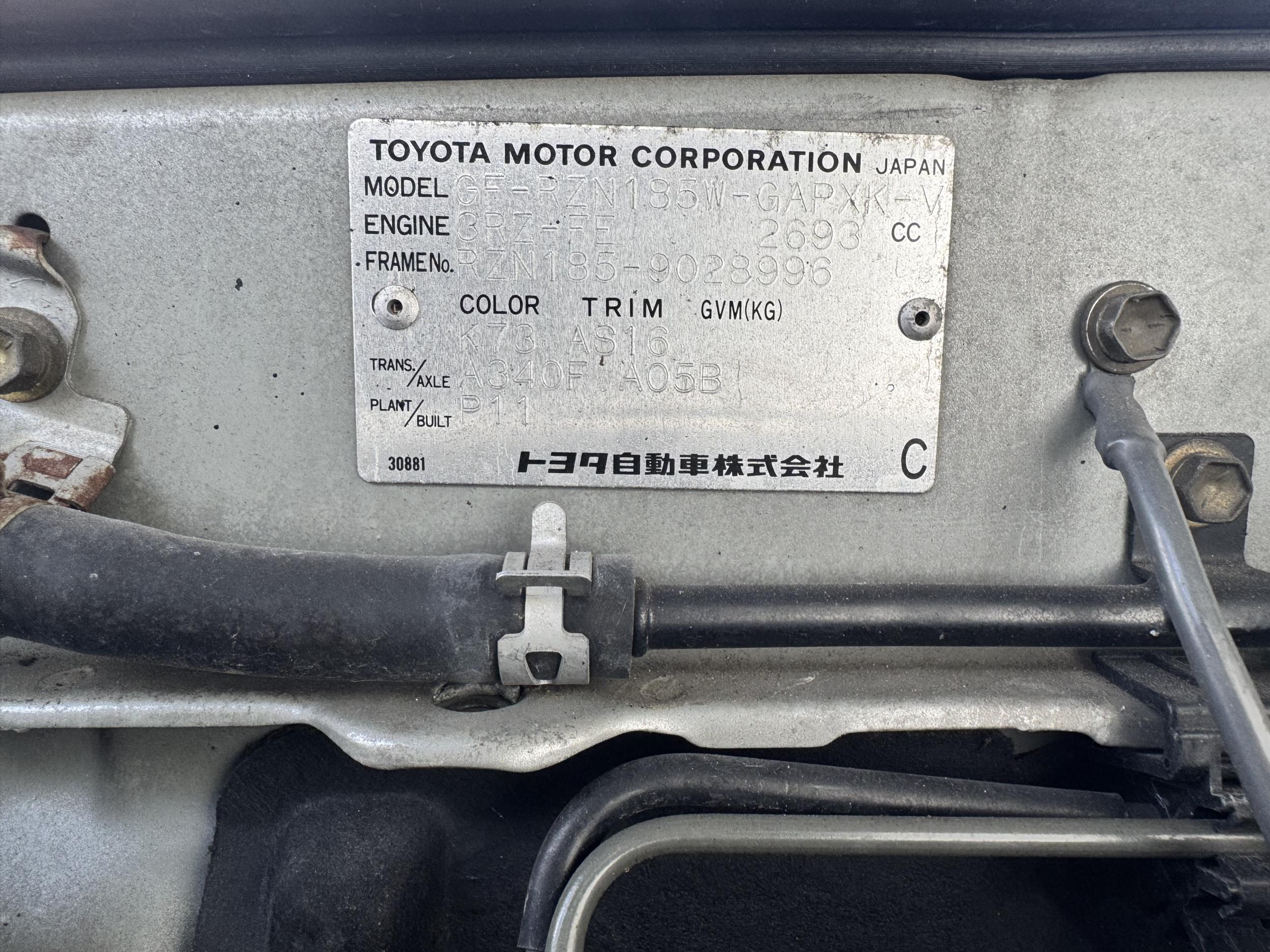 1999 Toyota Hilux Surf
