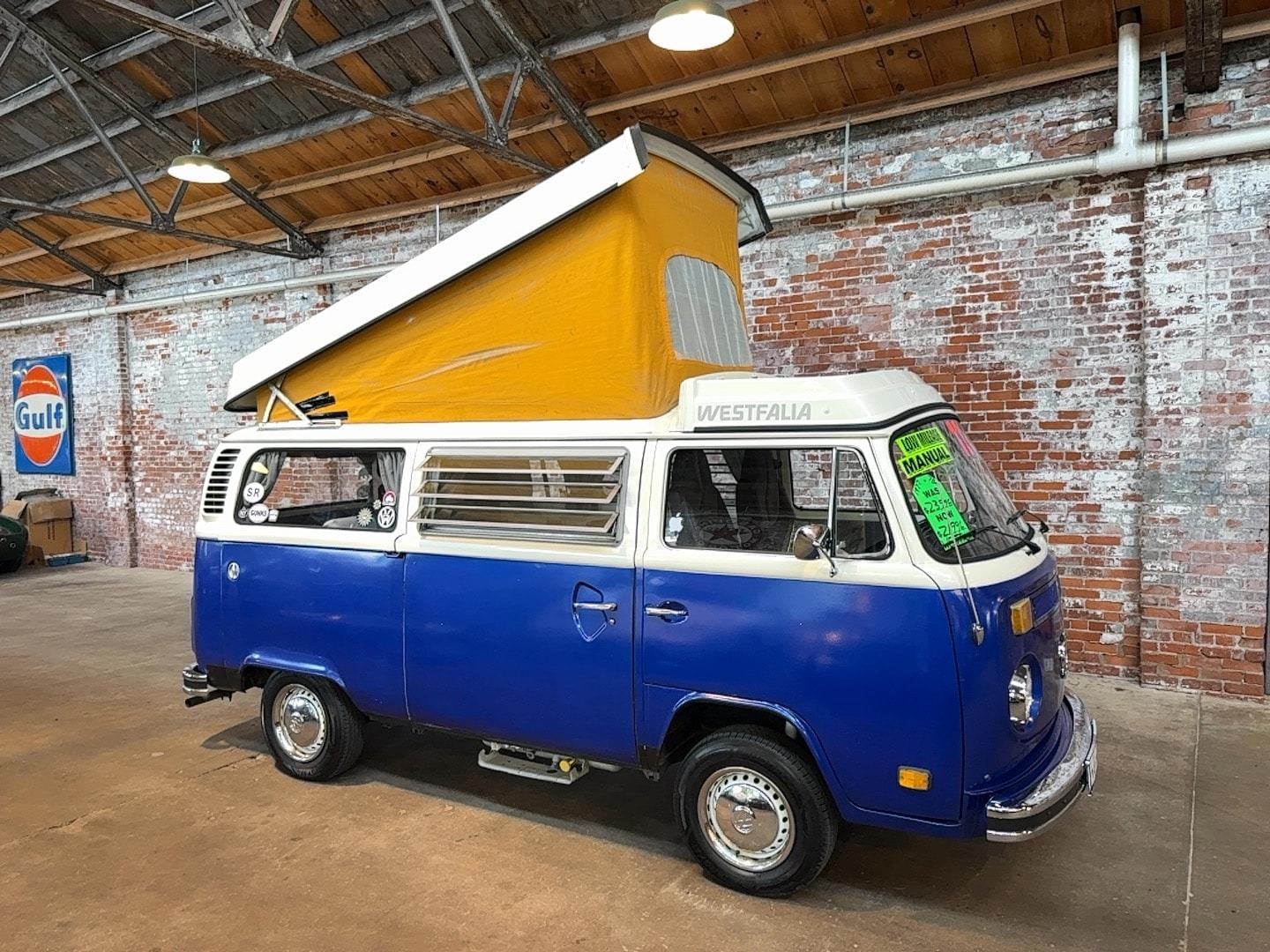 1977 Volkswagen Westfalia Camper Van