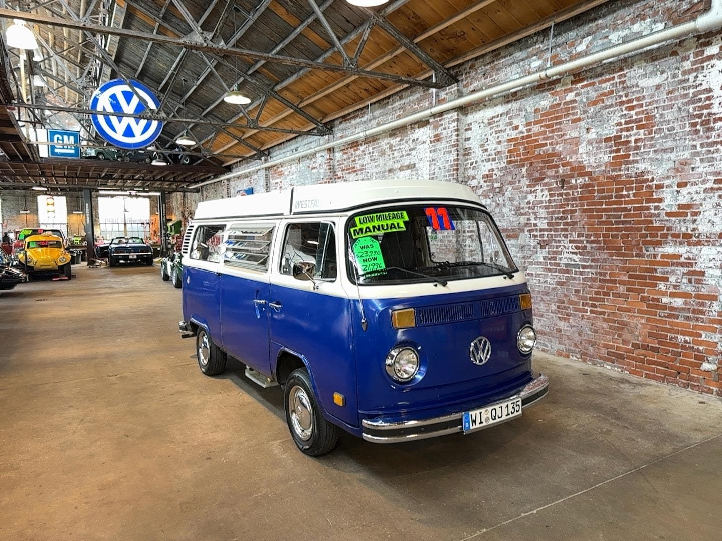 1977 Volkswagen Westfalia Camper Van