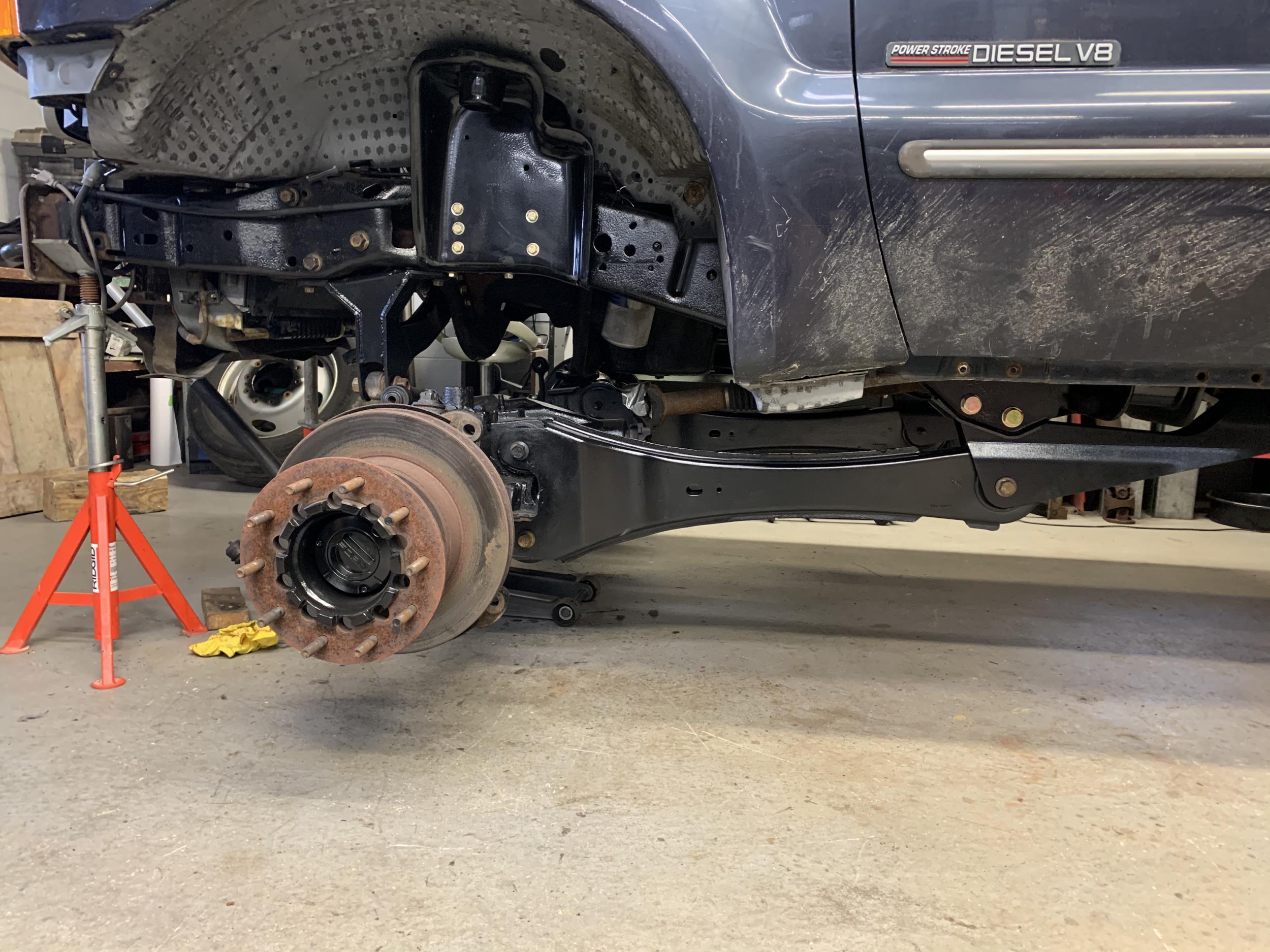 2000 Ford F-350 XLT Wide-Track Conversion