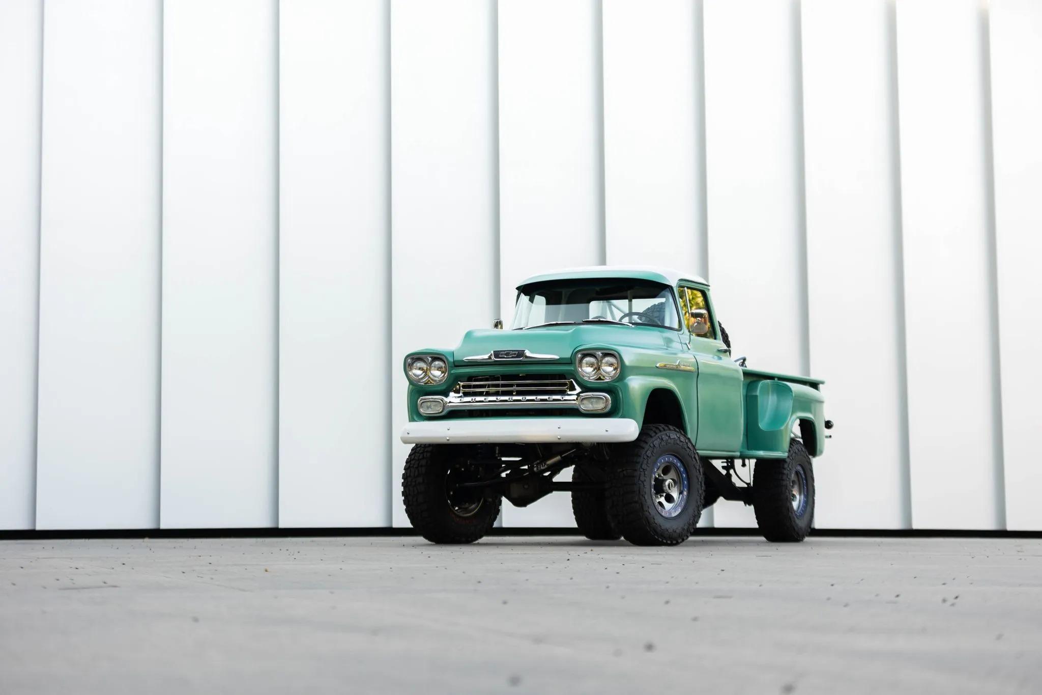 6.2L-Powered 1958 GMC 150 Stepside 4x4