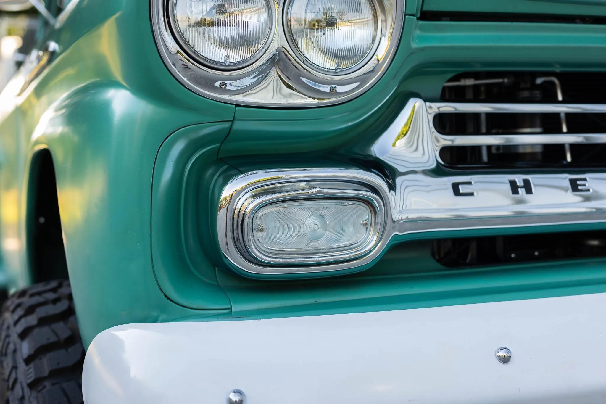 6.2L-Powered 1958 GMC 150 Stepside 4x4