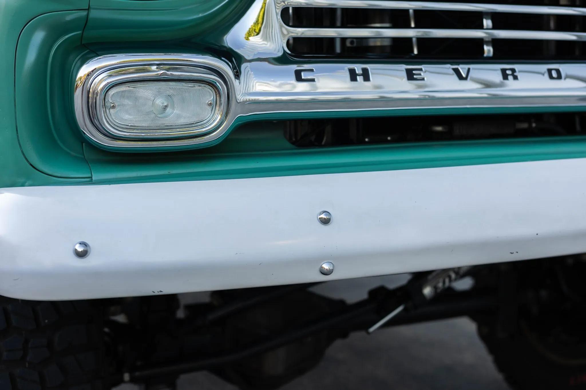 6.2L-Powered 1958 GMC 150 Stepside 4x4