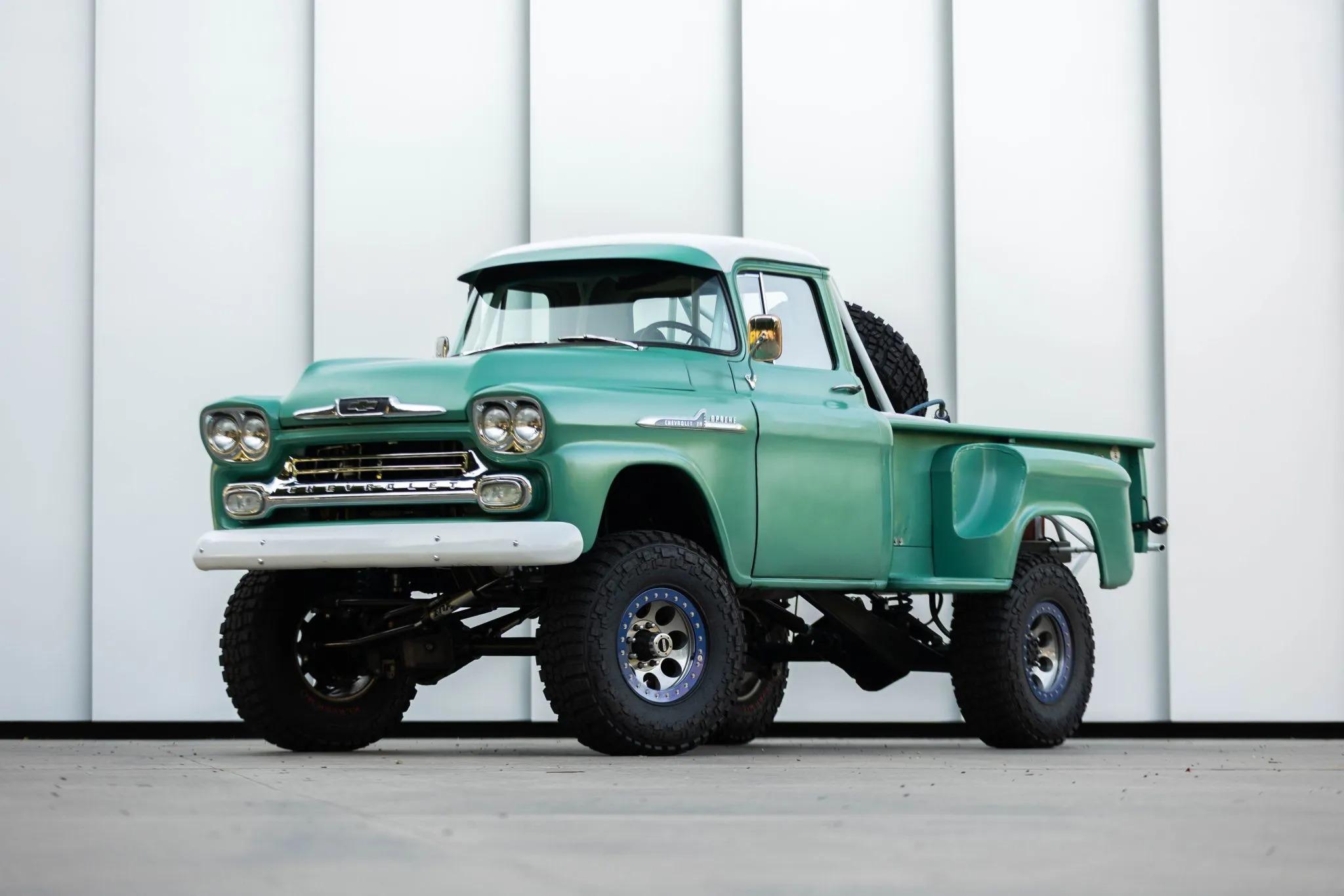 6.2L-Powered 1958 GMC 150 Stepside 4x4