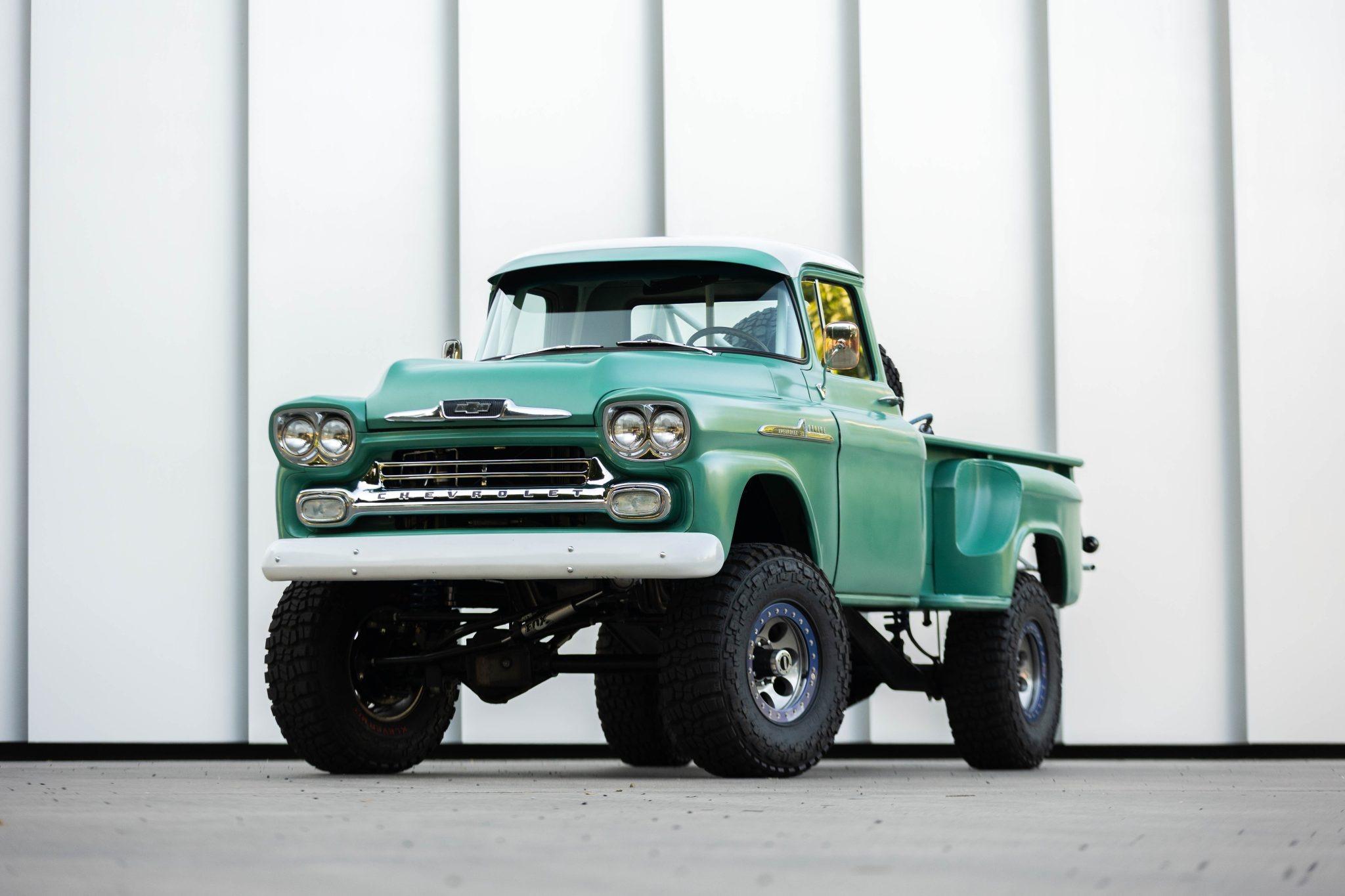 6.2L-Powered 1958 GMC 150 Stepside 4x4