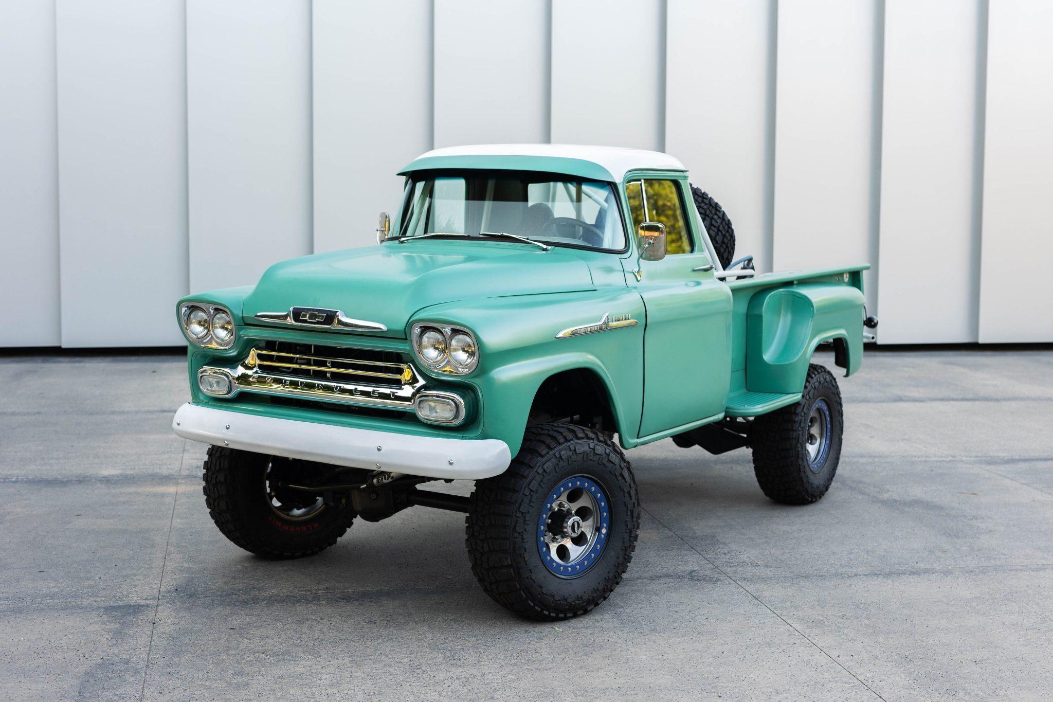 6.2L-Powered 1958 GMC 150 Stepside 4x4