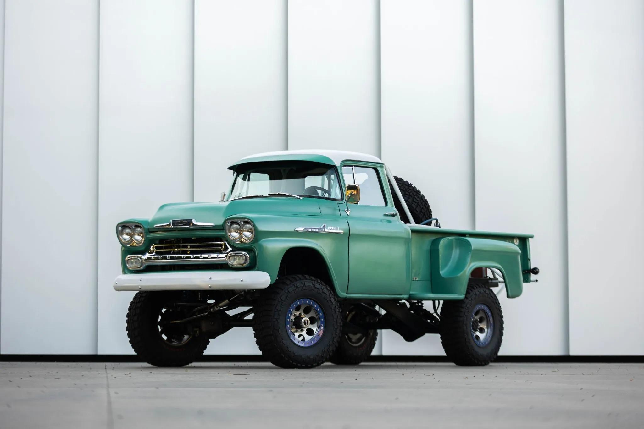 6.2L-Powered 1958 GMC 150 Stepside 4x4