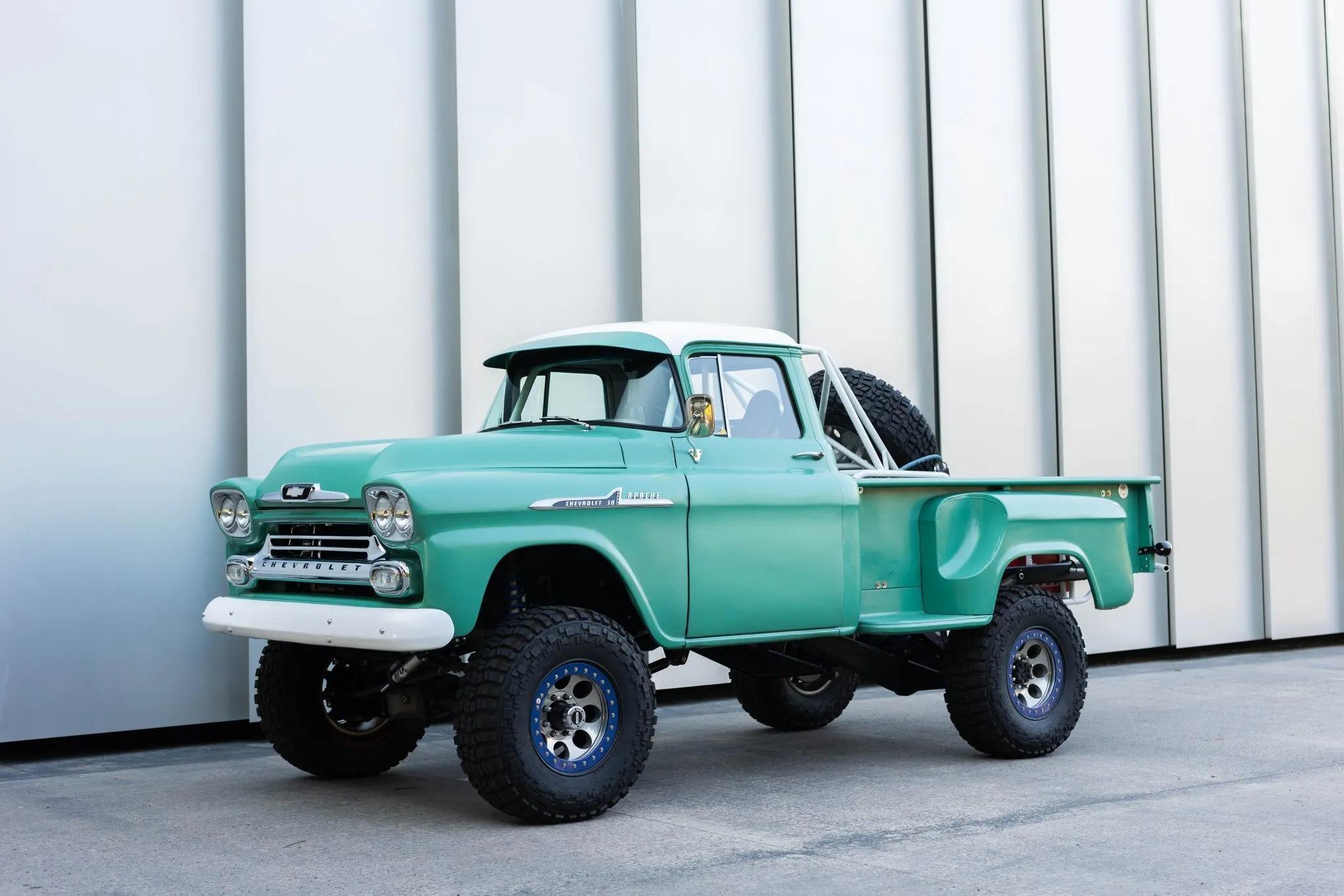 6.2L-Powered 1958 GMC 150 Stepside 4x4