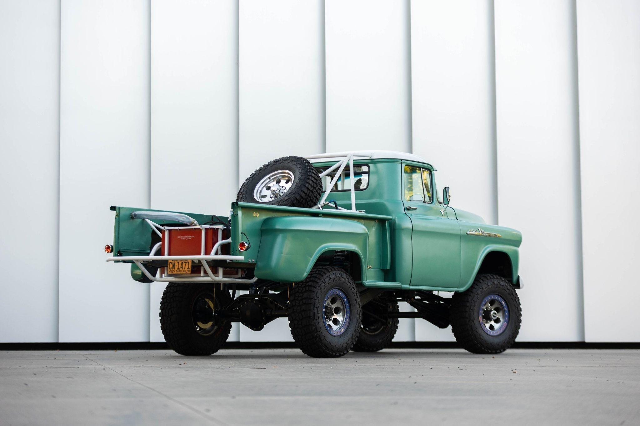 6.2L-Powered 1958 GMC 150 Stepside 4x4