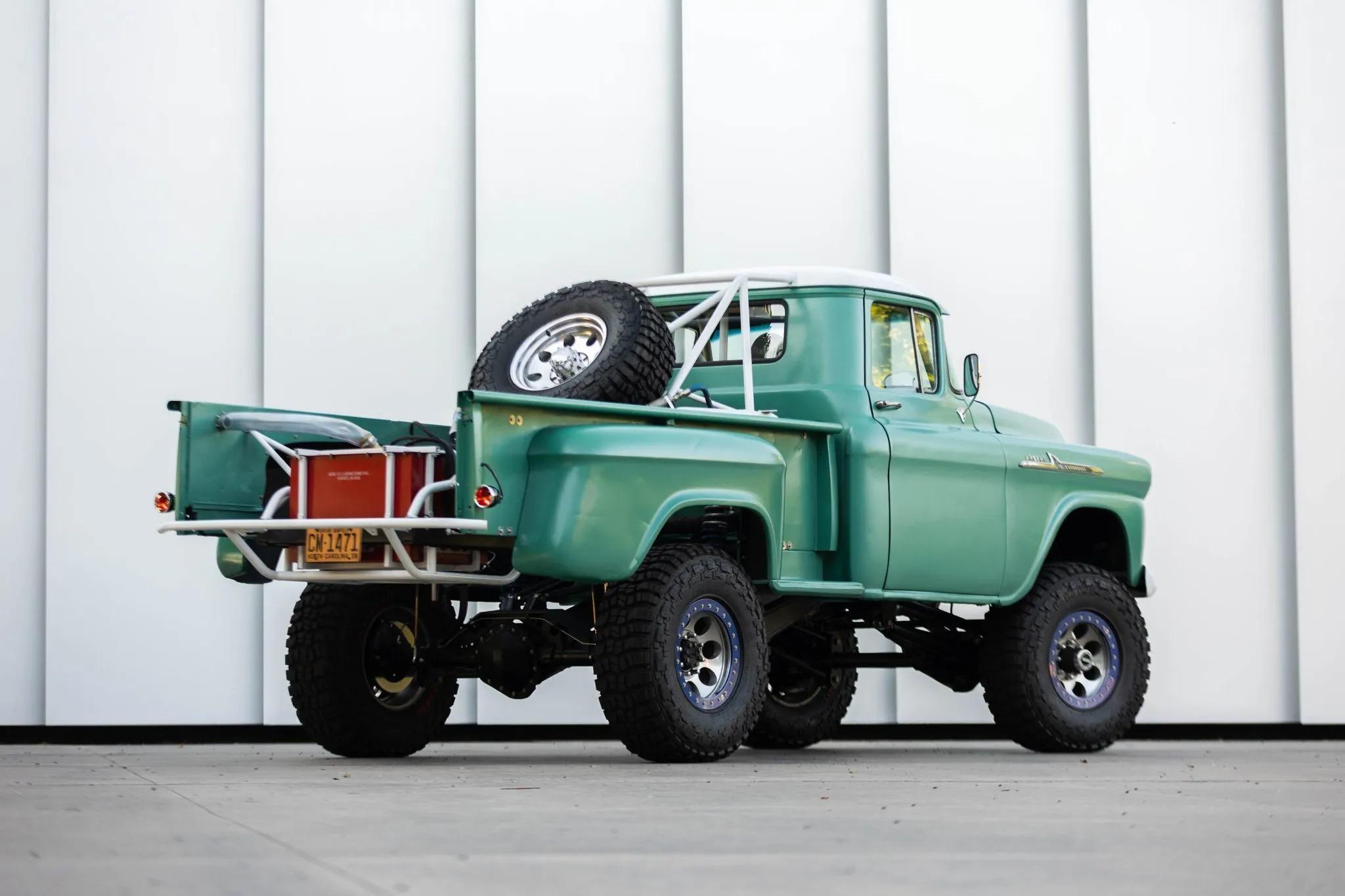 6.2L-Powered 1958 GMC 150 Stepside 4x4