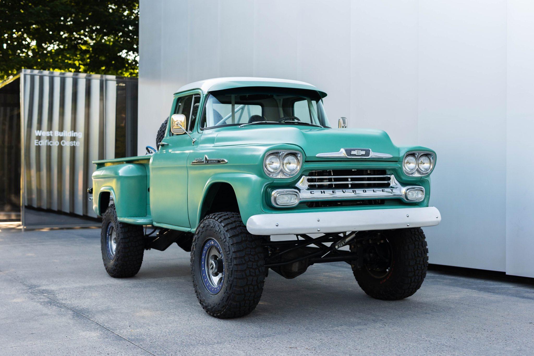 6.2L-Powered 1958 GMC 150 Stepside 4x4