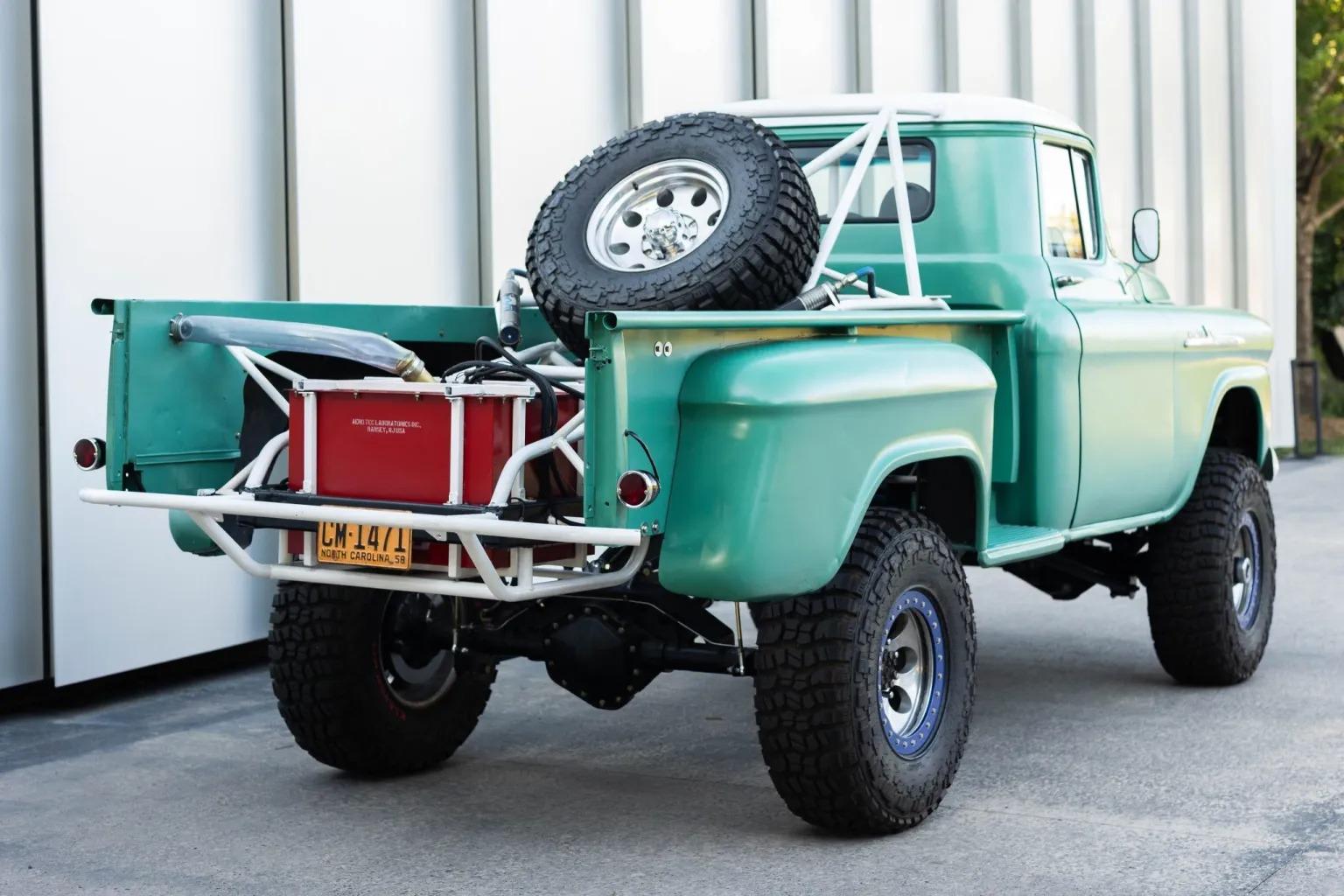 6.2L-Powered 1958 GMC 150 Stepside 4x4