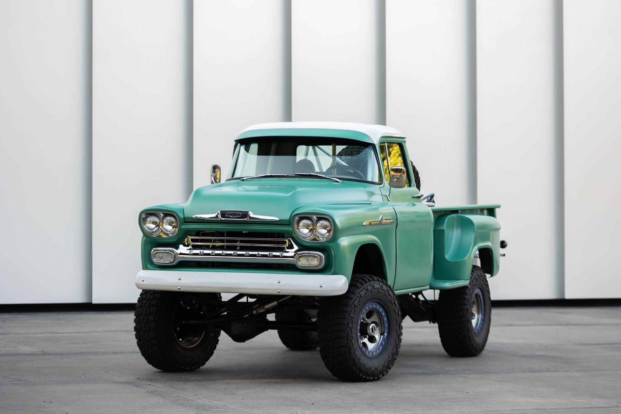 6.2L-Powered 1958 GMC 150 Stepside 4x4