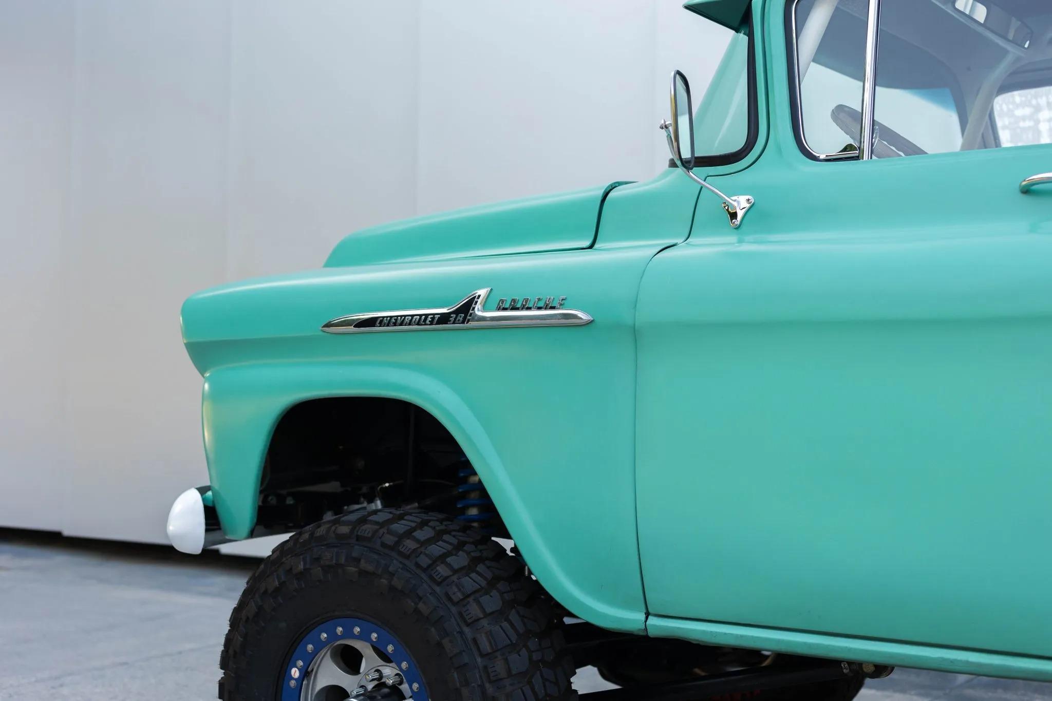 6.2L-Powered 1958 GMC 150 Stepside 4x4
