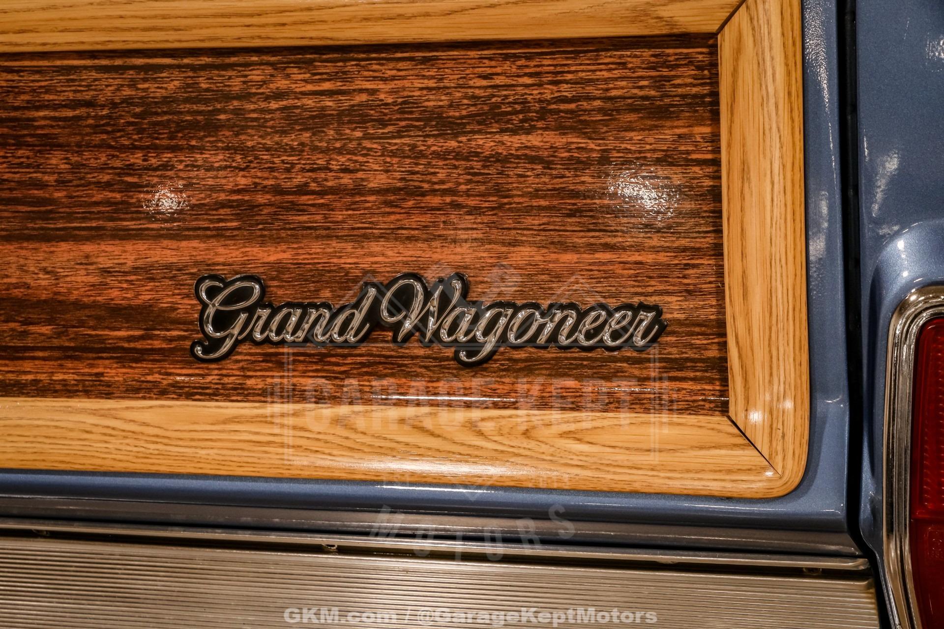 1987 Jeep Grand Wagoneer