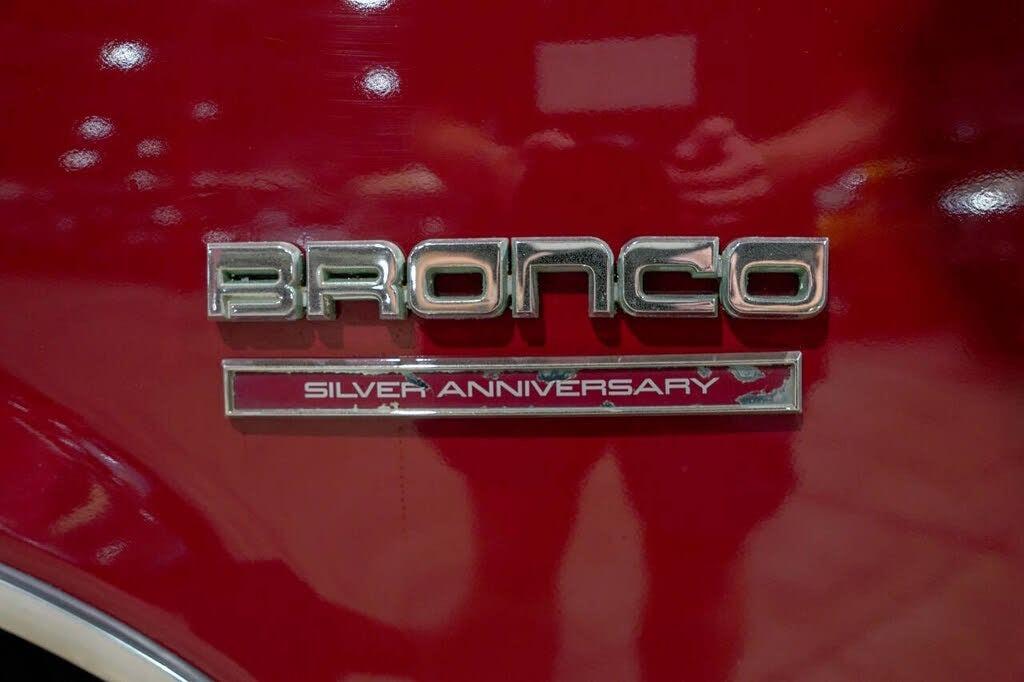 1991 Ford Bronco Silver Anniversary