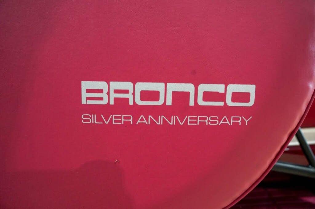1991 Ford Bronco Silver Anniversary