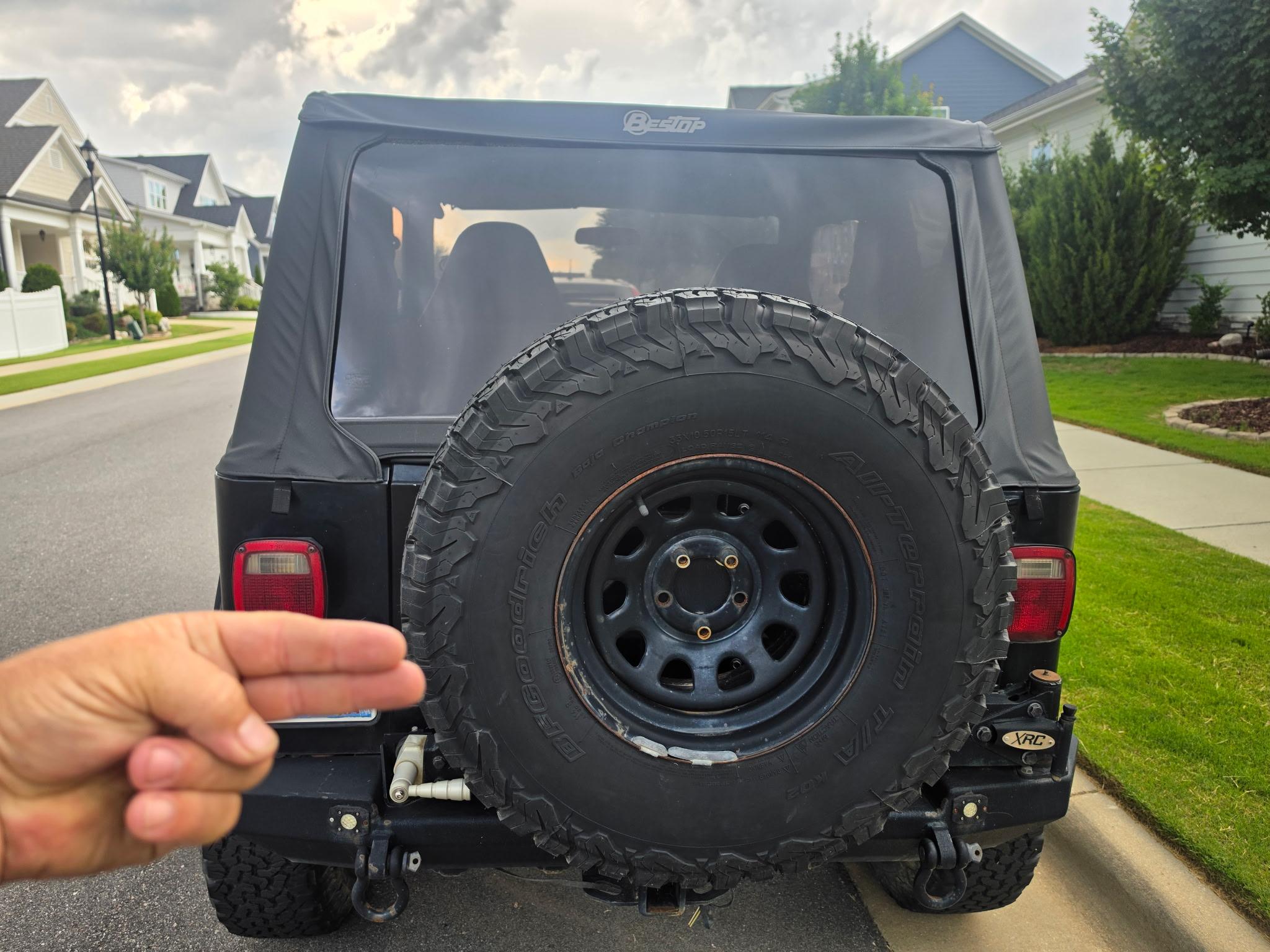 Modified 2002 Jeep Wrangler X