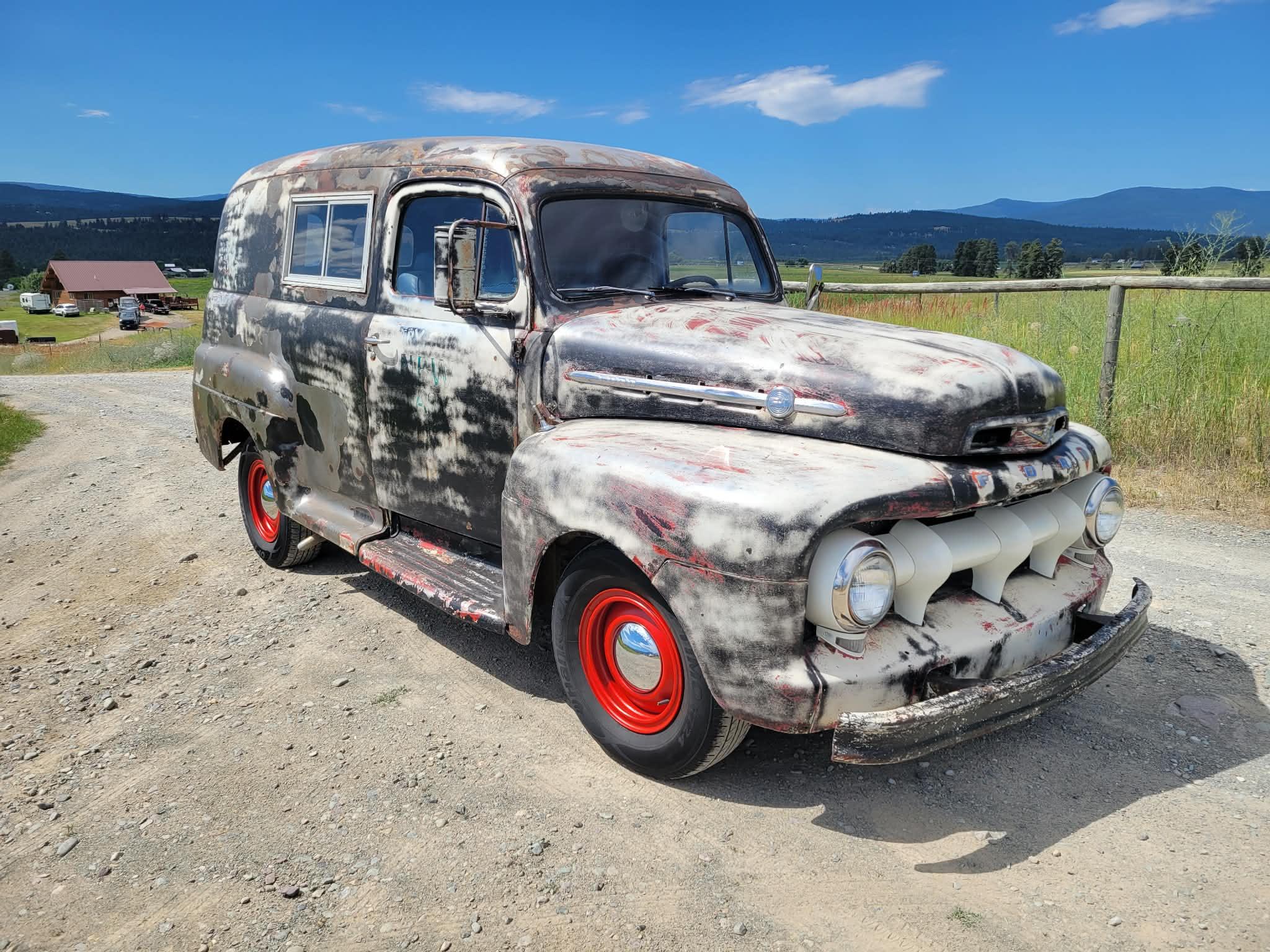 1952 Ford F1 Panel Delivery Truck
