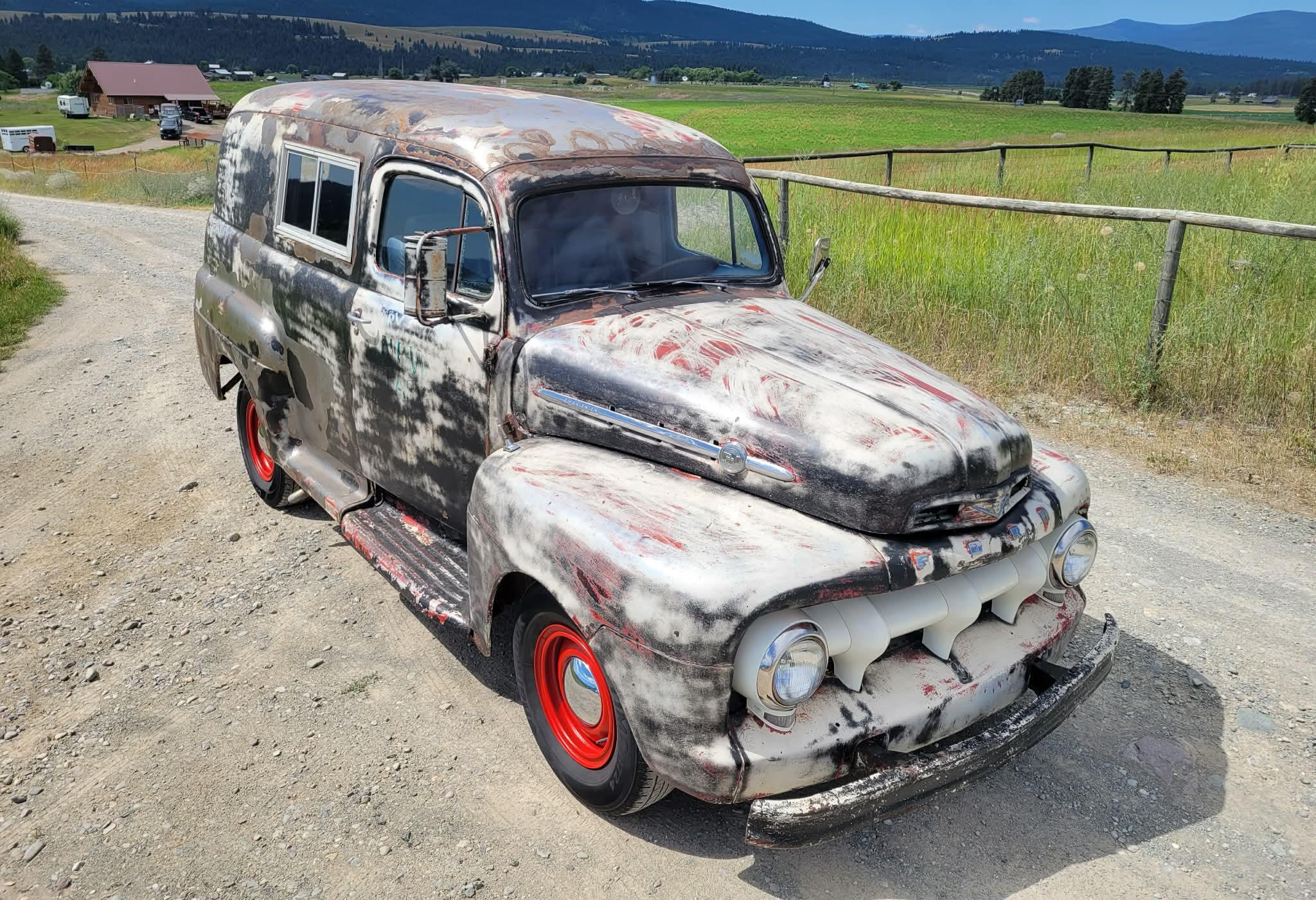 1952 Ford F1 Panel Delivery Truck