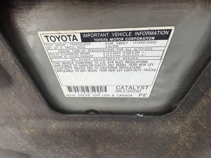 2001 Toyota 4Runner SR5