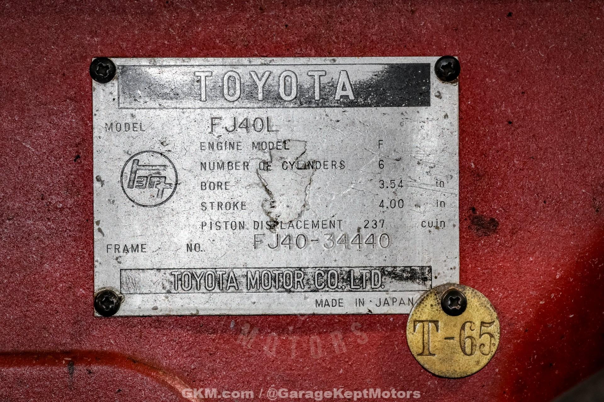 1965 Toyota Land Cruiser FJ40