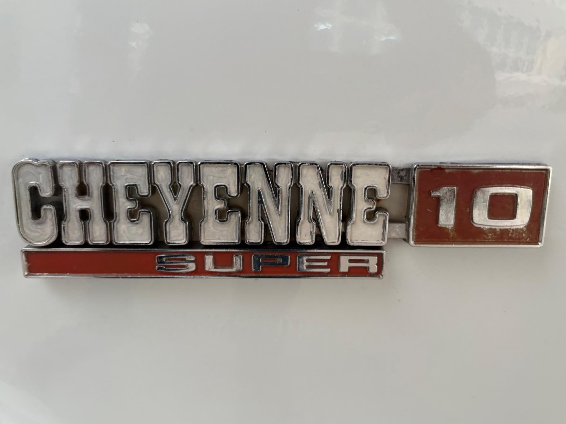 1971 Chevrolet C10 Cheyenne Super