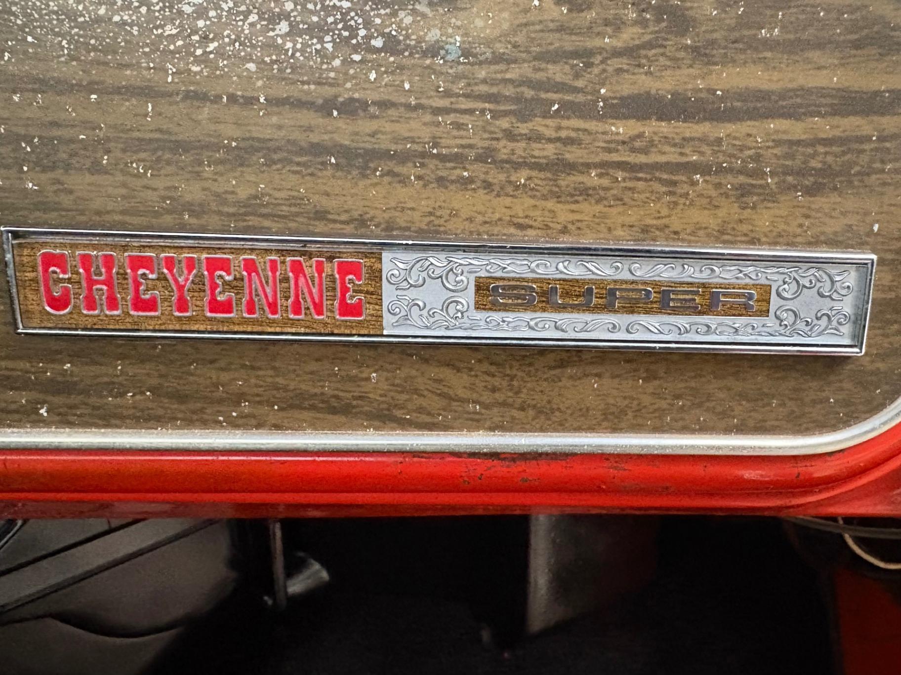 1971 Chevrolet C10 Cheyenne Super