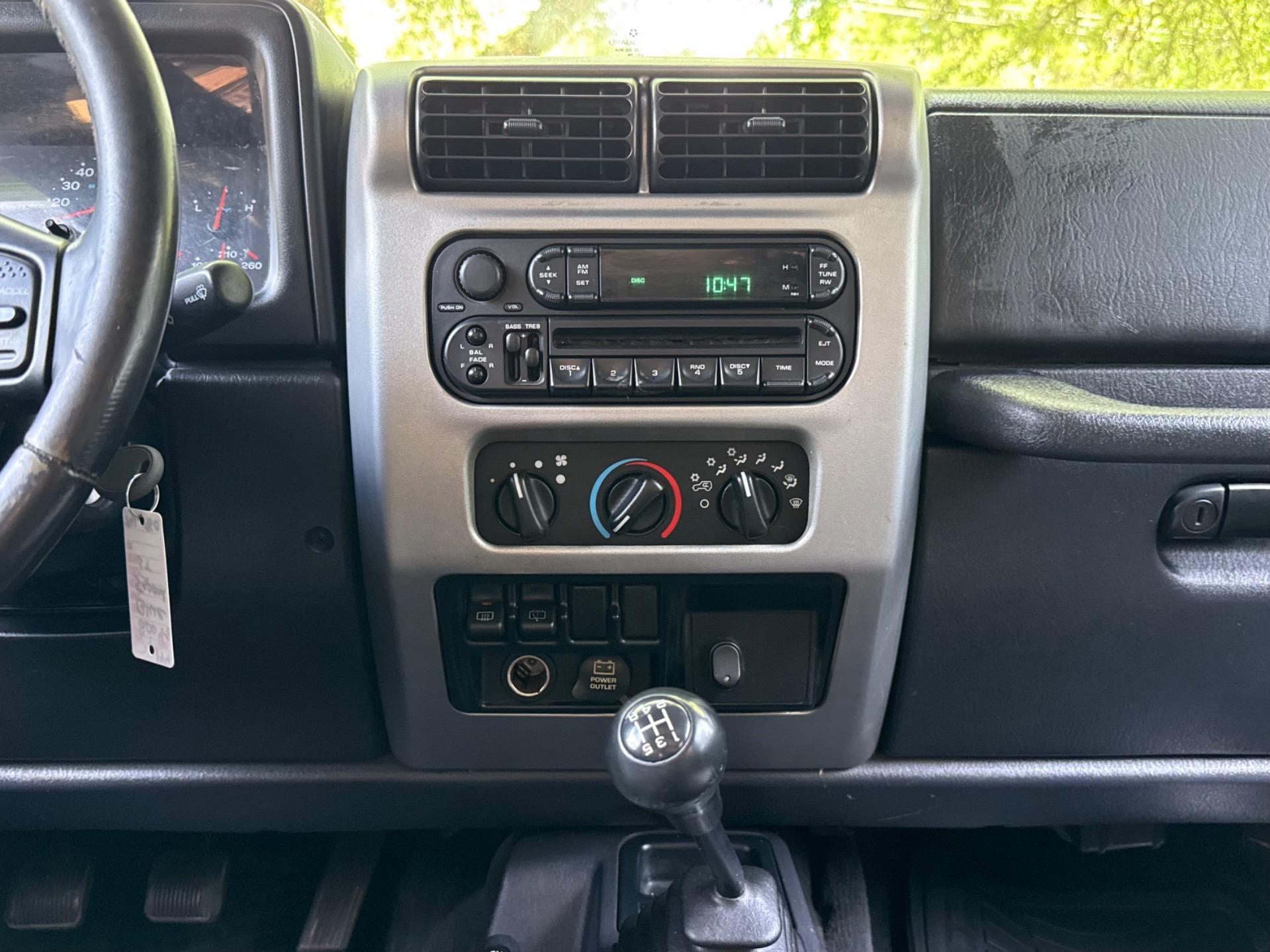 2004 Jeep Wrangler Rocky Mountain Edition