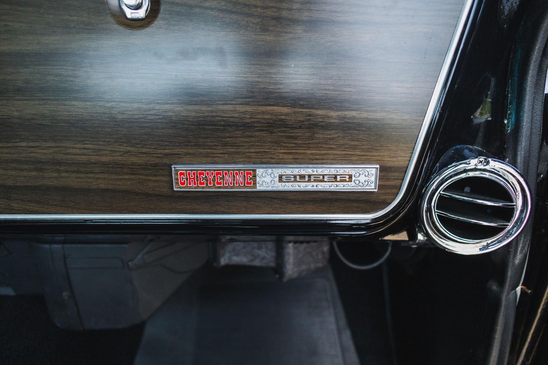 1972 Chevrolet K10 Cheyenne Super