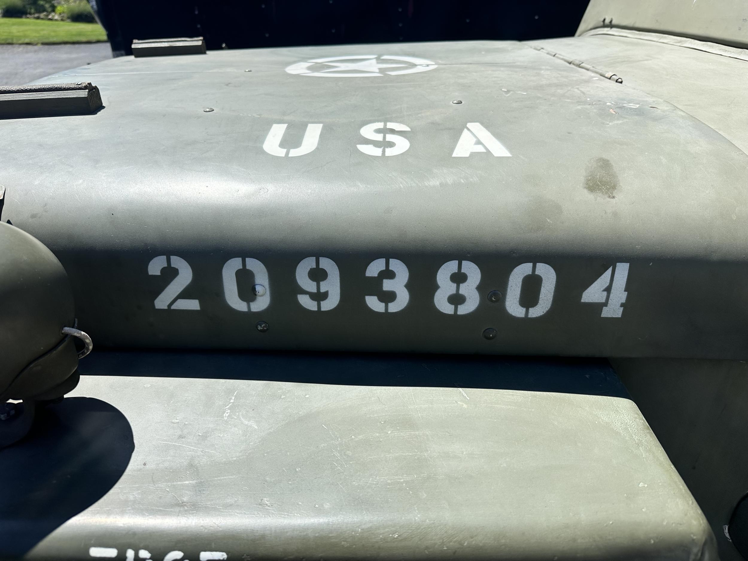 Restored 1943 Willys MB Jeep