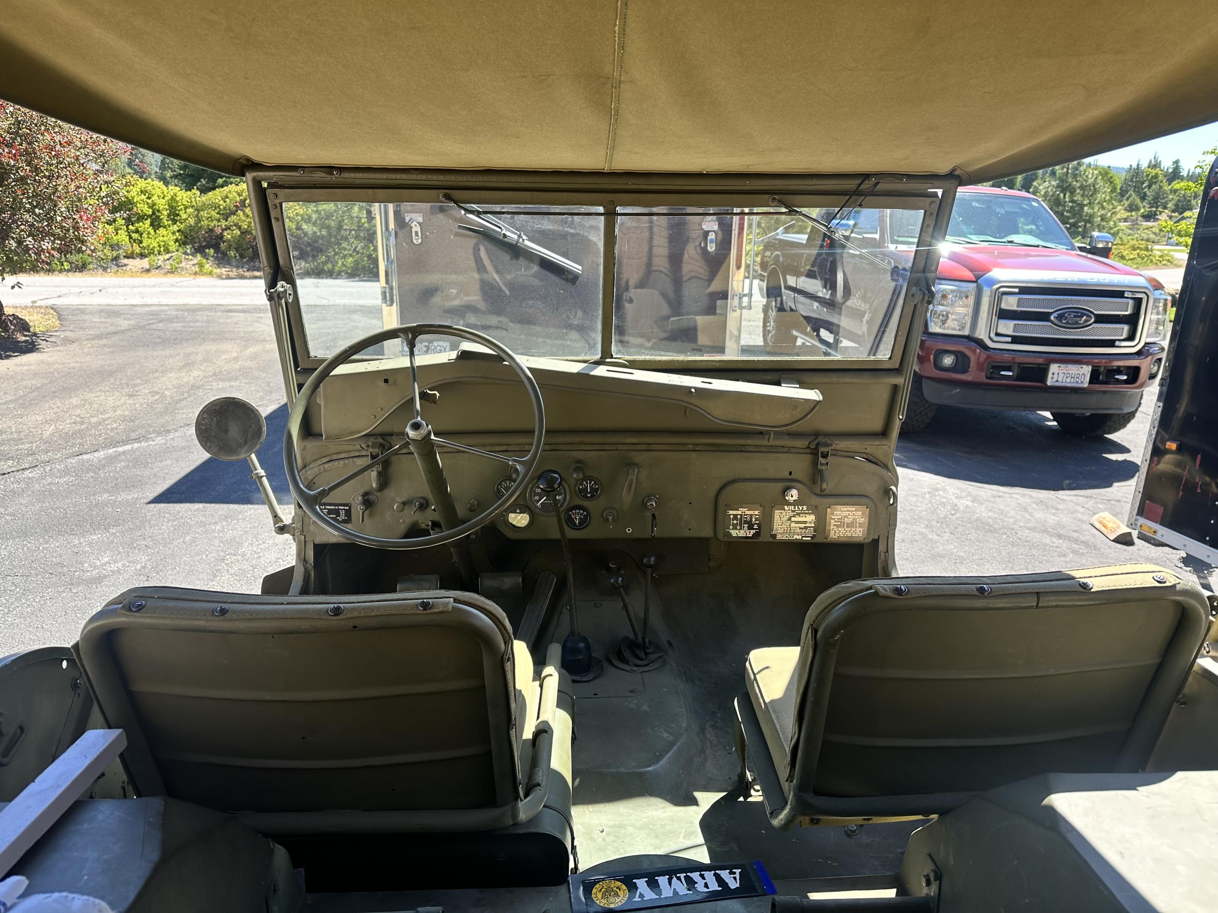 Restored 1943 Willys MB Jeep