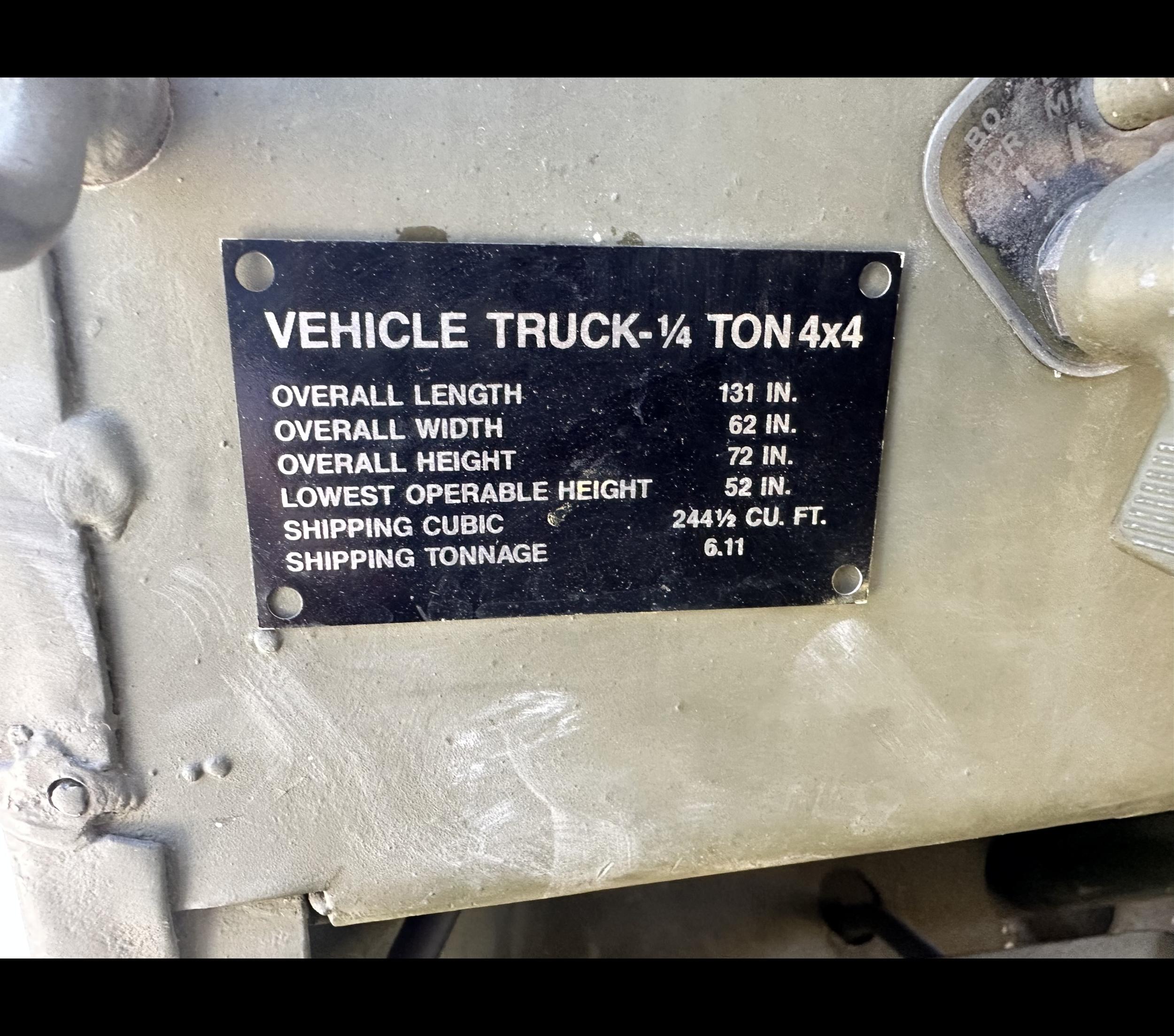 Restored 1943 Willys MB Jeep