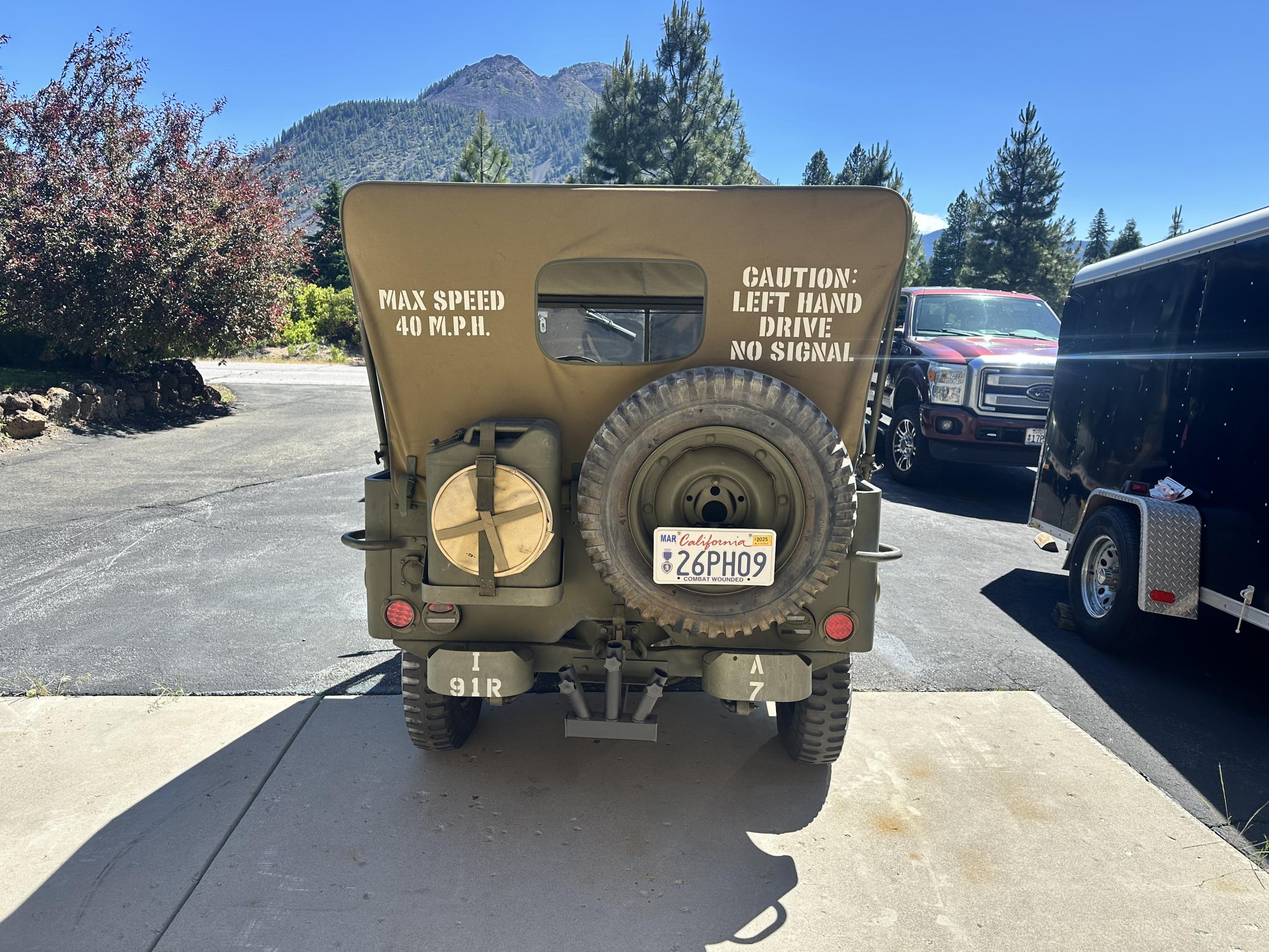 Restored 1943 Willys MB Jeep