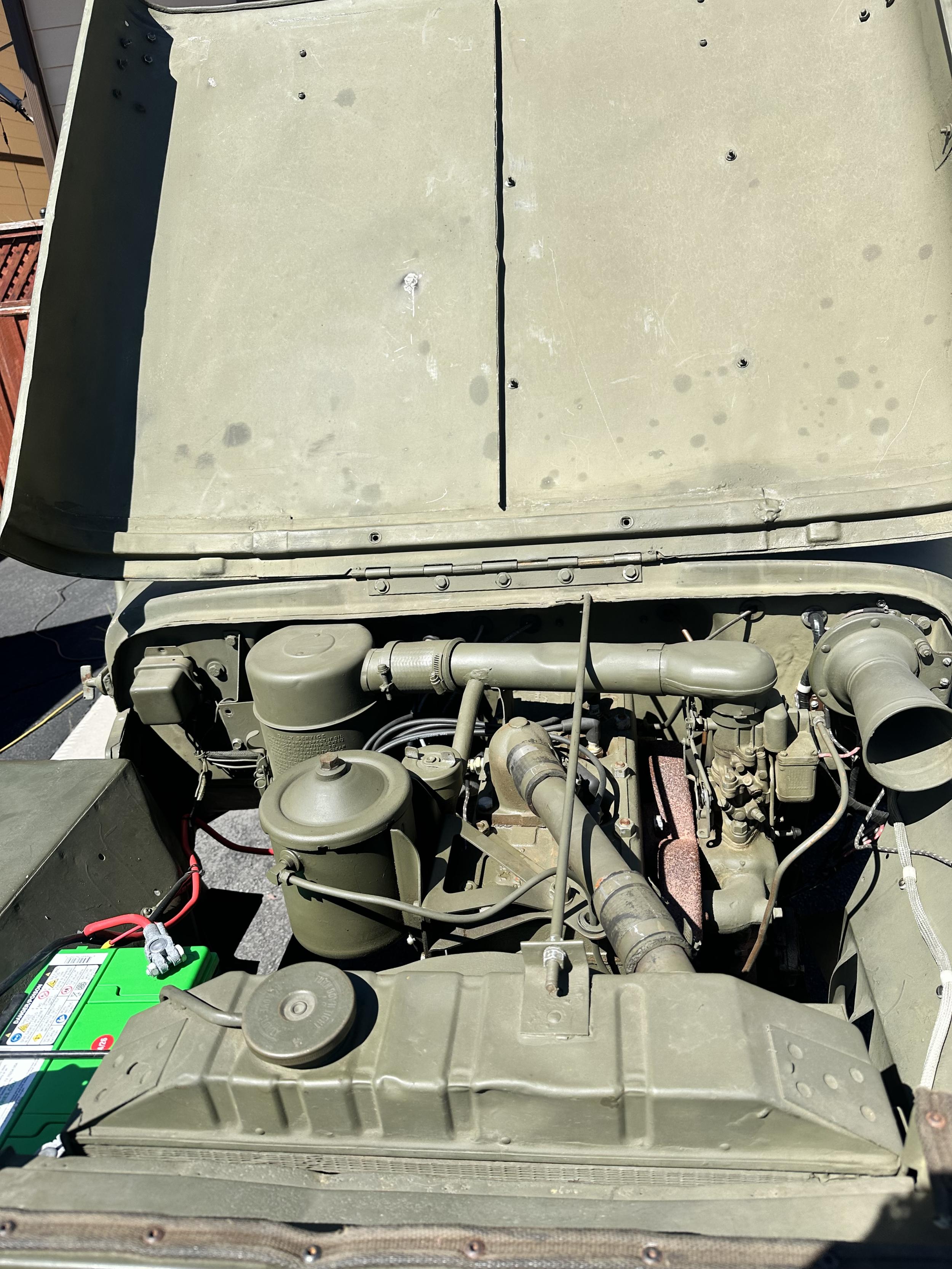 Restored 1943 Willys MB Jeep