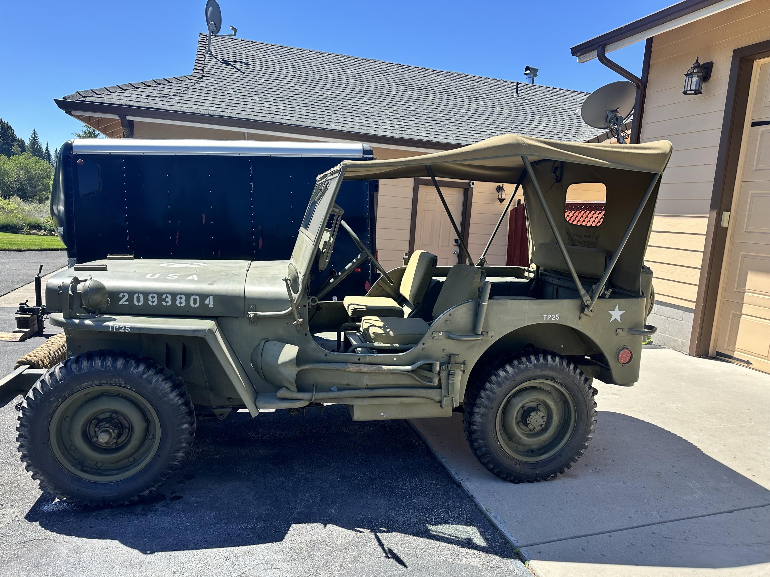 Restored 1943 Willys MB Jeep - 2
