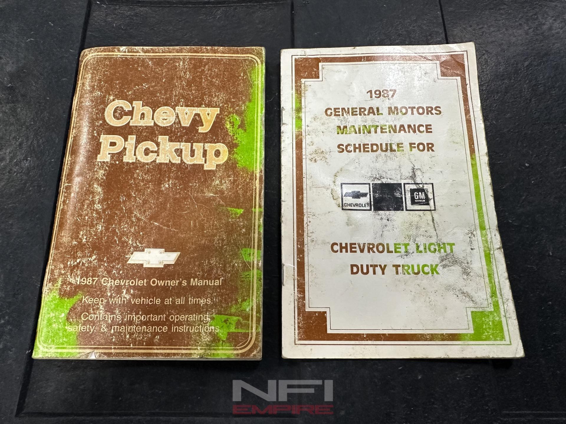 1987 Chevrolet R10 Custom Cab