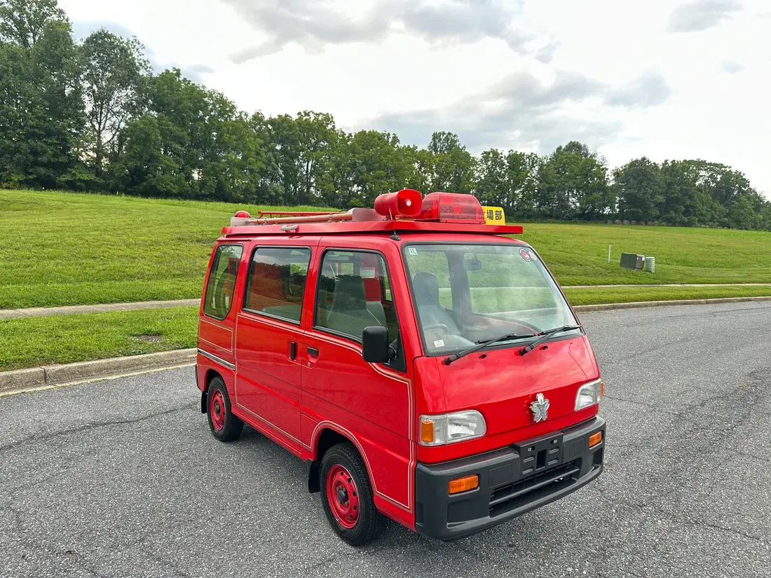 1997 Subaru Sambar Dias Fire Truck