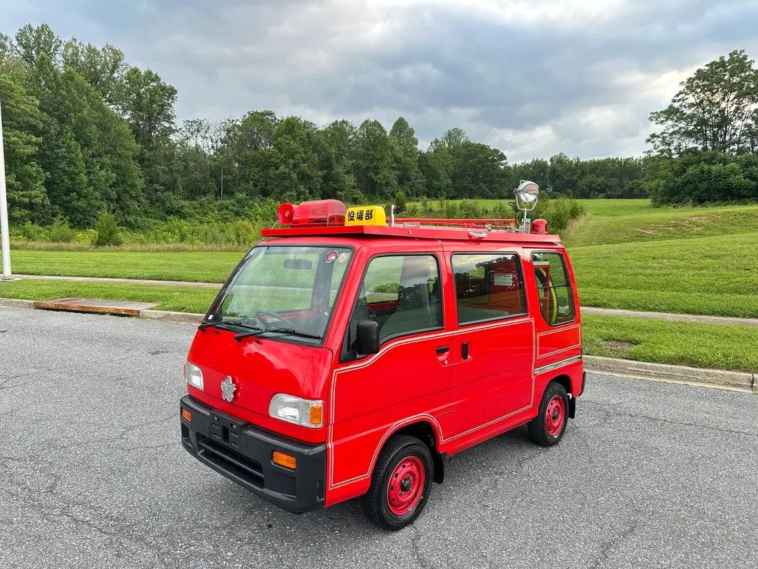 1997 Subaru Sambar Dias Fire Truck - 4
