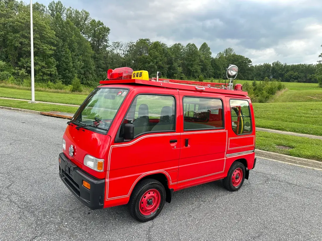 1997 Subaru Sambar Dias Fire Truck