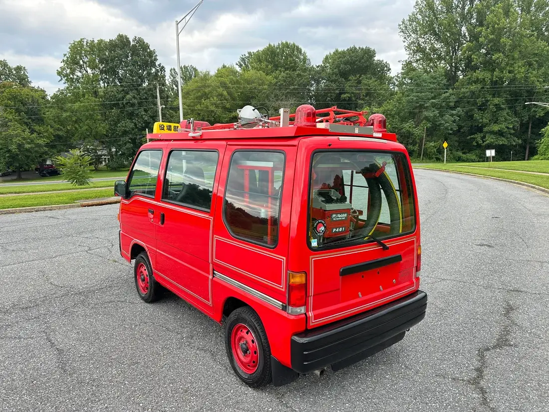 1997 Subaru Sambar Dias Fire Truck