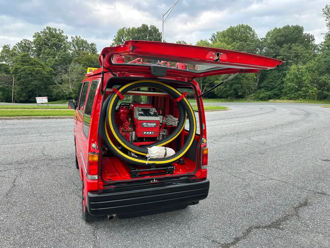 1997 Subaru Sambar Dias Fire Truck