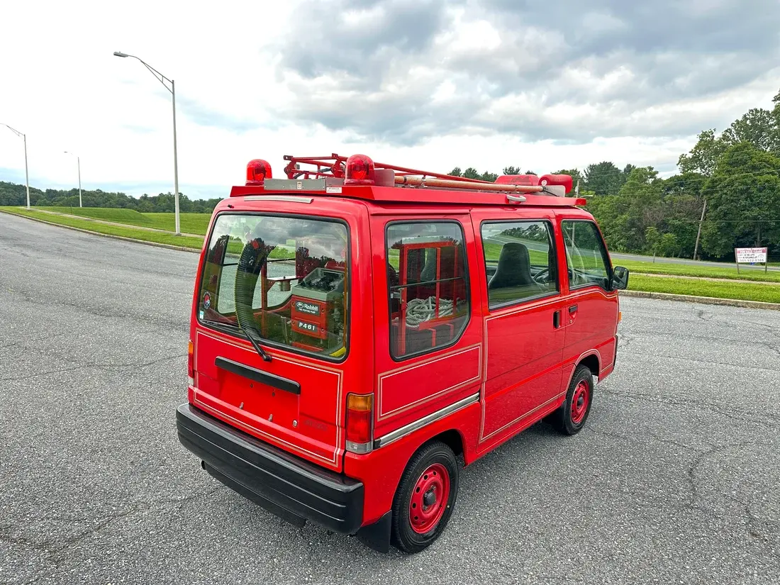 1997 Subaru Sambar Dias Fire Truck