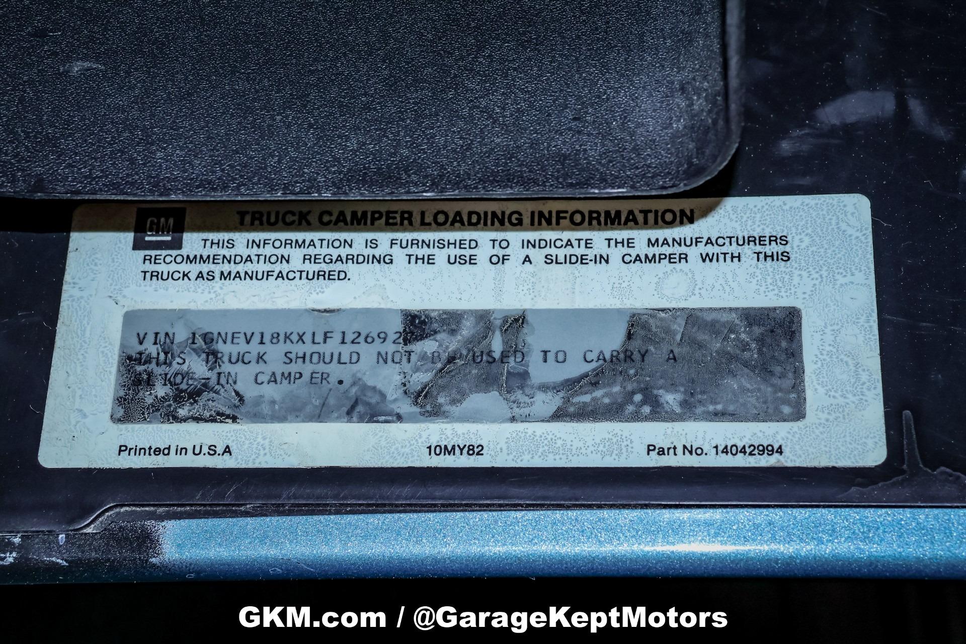 Restored 1990 Chevrolet K5 Blazer Silverado