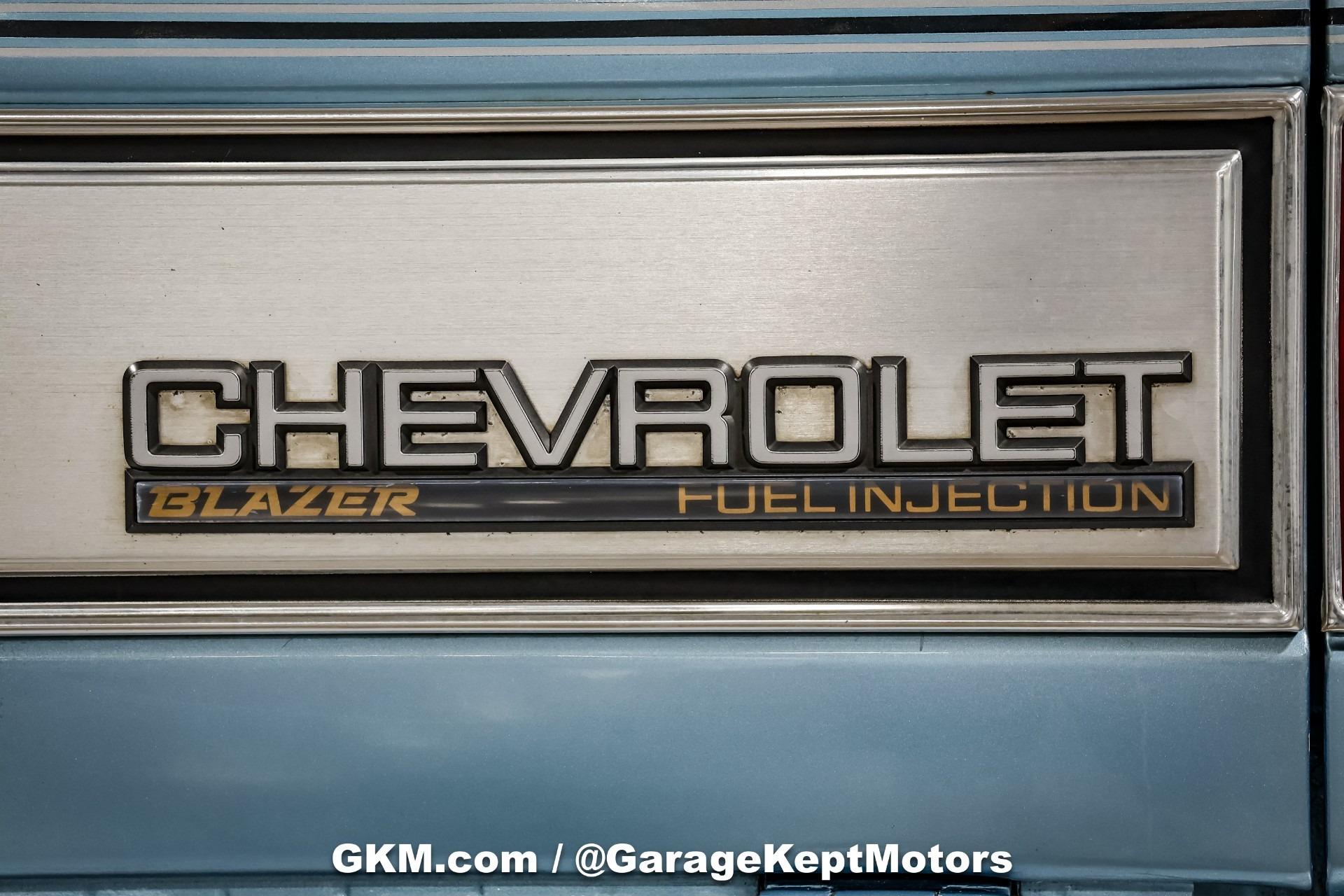 Restored 1990 Chevrolet K5 Blazer Silverado