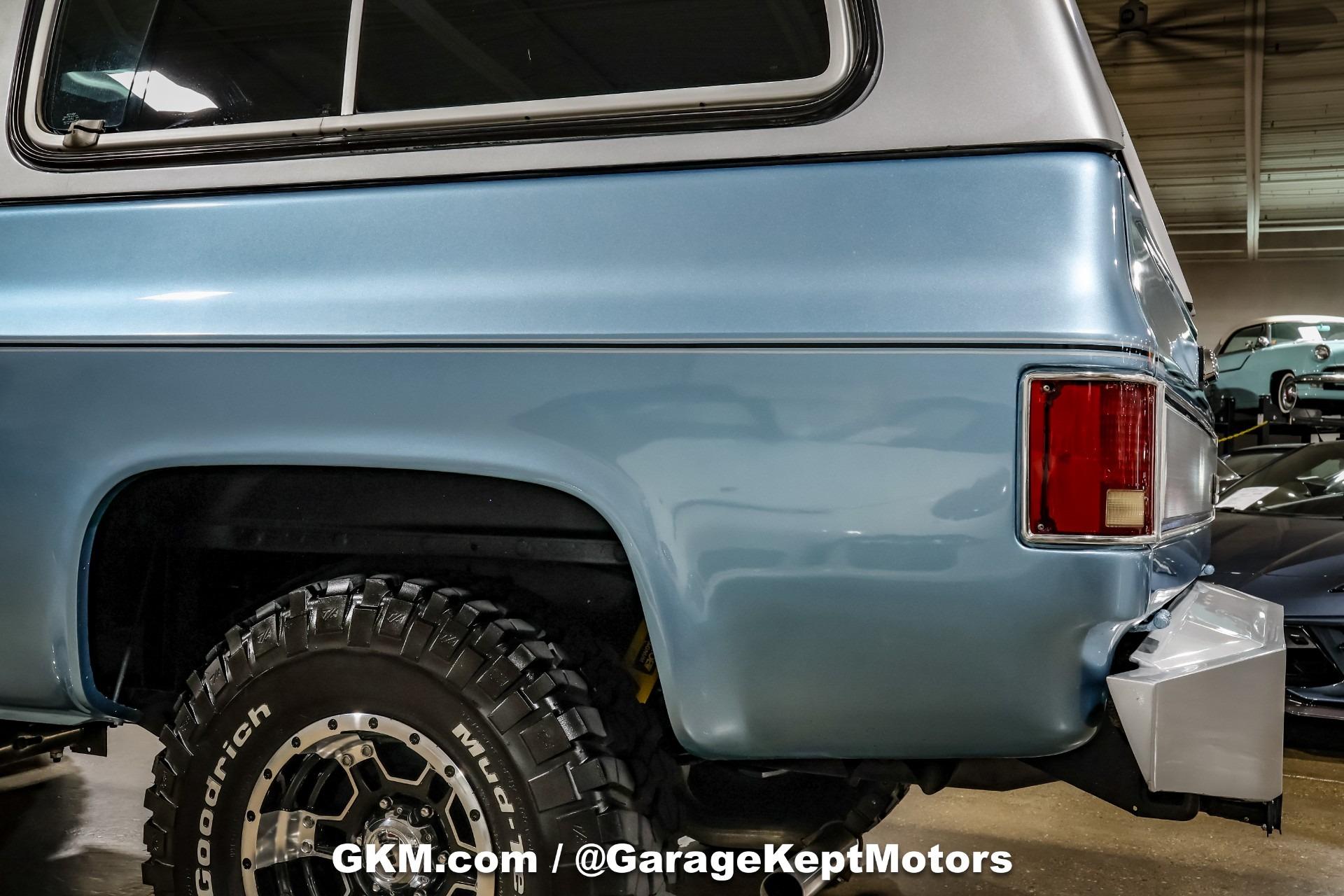 Restored 1990 Chevrolet K5 Blazer Silverado